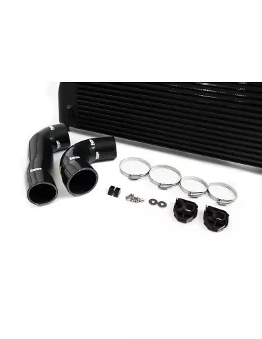 VAG MQB 2,0TFSi EA888 Forge Motorsport RACE Intercooler kit med svarta slangar