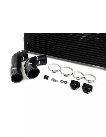 VAG MQB 2,0TFSi EA888 Forge Motorsport RACE Intercooler kit med svarta slangar