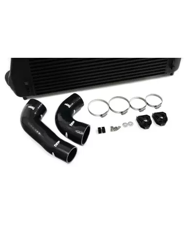 VAG MQB 2,0TFSi EA888 Forge Motorsport RACE Intercooler kit med svarta slangar