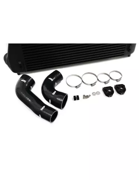 VAG MQB 2,0TFSi EA888 Forge Motorsport RACE Intercooler kit med svarta slangar