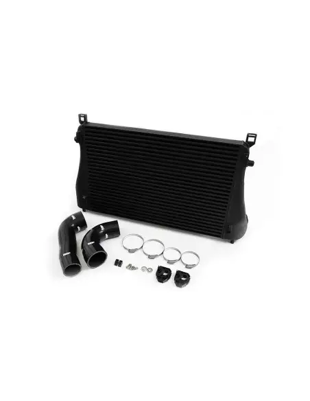 VAG MQB 2,0TFSi EA888 Forge Motorsport RACE Intercooler kit med svarta slangar