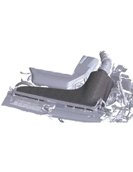 VAG MQB 2,0TFSi EA888 Forge Motorsport Insugssystem Kolfiber med sportluftfilter