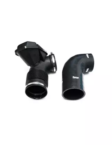 BMW 340i B58 F30 / F31 Forge Motorsport insugs slang svart i silicon (till OEM luftburk)