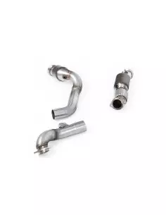 BMW M4 S58 G82/G83 Milltek Sport downpipes med 2x 300 HJS cells cells racekatalysatorer (ECE Godkänt)