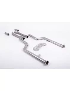 BMW M2 S58 G87 Milltek Sport GPF/OPF Partikelfilter Ersättnings rör utan ljuddämpare till Milltek Sport OPF-back