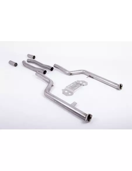 BMW M2 S58 G87 Milltek Sport GPF/OPF Partikelfilter Ersättnings rör utan ljuddämpare till Milltek Sport OPF-back