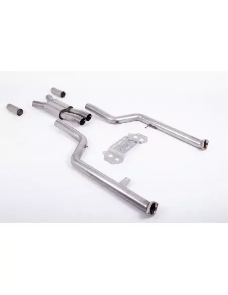 BMW M2 S58 G87 Milltek Sport GPF/OPF Partikelfilter Ersättnings rör med ljuddämpare till Milltek Sport OPF-back