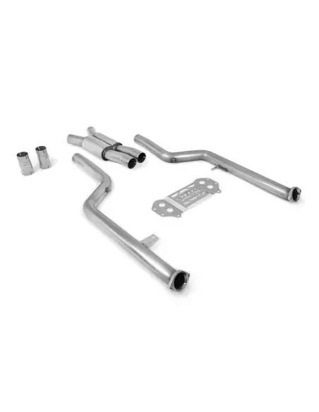 BMW M2 S58 G87 Milltek Sport GPF/OPF Partikelfilter Ersättnings rör med ljuddämpare till original OPF-back