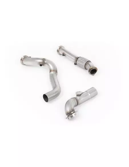BMW M3 S58 G80/G81 Milltek Sport downpipes utan katalysatorer