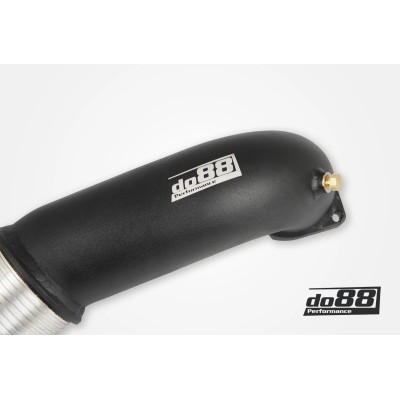 BMW M440i B58.2 G22/G23 DO88 Laddluftsrör/Tryckrör med svart silicon slang