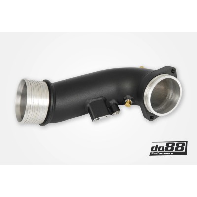 BMW M440i B58.2 G22/G23 DO88 Laddluftsrör/Tryckrör med svart silicon slang