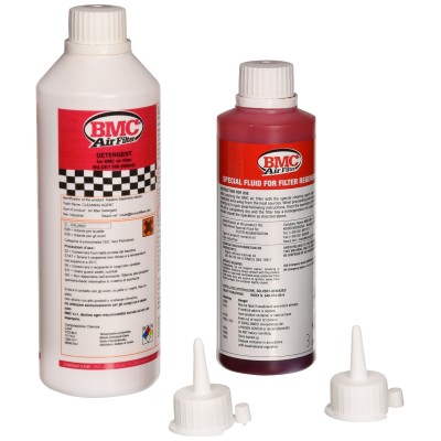 BMC Rengöringspaket komplett kit Rengörning 500ml + filterolja 250ml