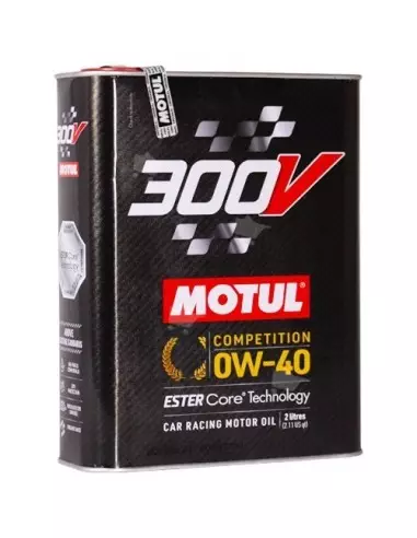 Motul 300V Competition 0w40 2liter performance motorolja