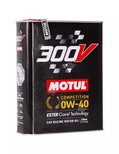 Motul 300V Competition 0w40 2liter performance motorolja