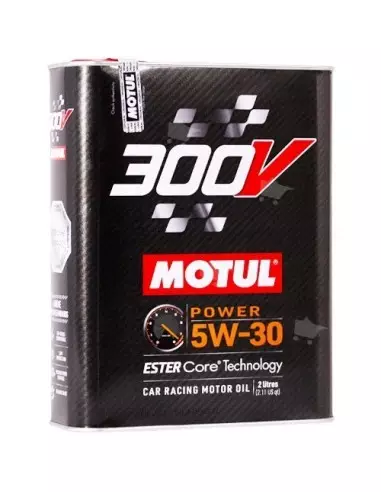 Motul 300V Power 5w30 2liter performance motorolja
