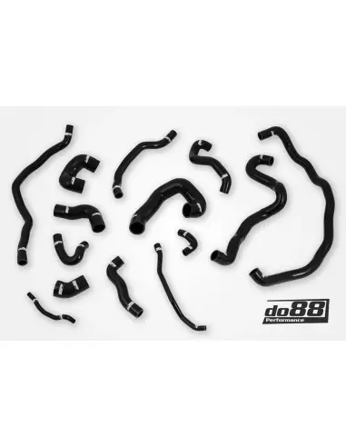 BMW 335i 3,0T N54 E90/E91/E92/E93 DO88 Kylarslangar Svarta