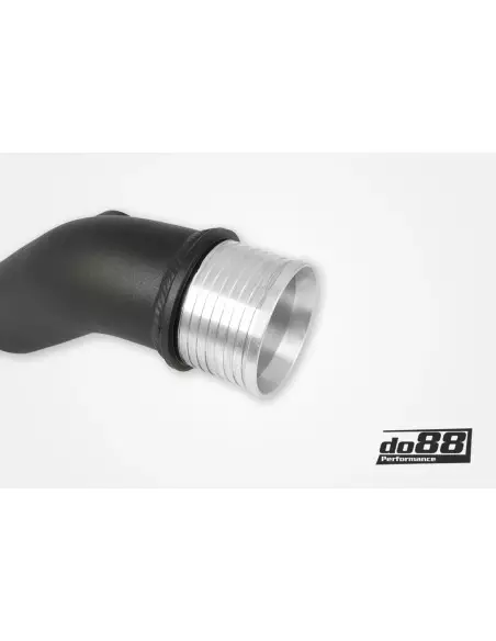 BMW 440i B58 F32/F33 DO88 Laddluftsrör/Tryckrör med svart silicon slang