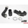BMW M140i B58 F20/F21 DO88 Laddluftsrör/Tryckrör med svart silicon slang