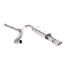 Seat Ibiza 1,8T FR Milltek Sport Cat-Back 2x 76,2 chrome JET utblås - Non-Resonated (mindre-dämpad)
