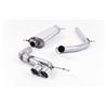 Seat Ibiza 1,4TSi Cupra Milltek Sport 2,75" Cat-Back 2x 80 Chrome GT utblås