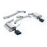 Seat Leon 2,0T Cupra OPF ST 4drive Milltek Sport Cat-Back 2x 152x76 ovala svarta utblås - Non-Resonated (mindre-dämpad)