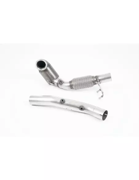 Skoda Octavia 2,0TFSi OPF RS 5E PH2 Milltek Sport 3" gjuten Downpipe med HJS 200 cells racekatalysator (OPF delete) (upp till 50