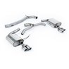 Seat Leon 2,0T Cupra OPF ST 4drive Milltek Sport Cat-Back 4x 80 Chrome GT utblås - Non-Resonated (mindre-dämpad)