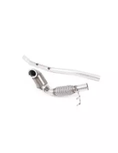 Seat Leon 2,0T Cupra OPF ST 4drive 5F Milltek Sport 3" gjuten Downpipe med 200 cells racekatalysator (upp till 400hk) (tar bort 