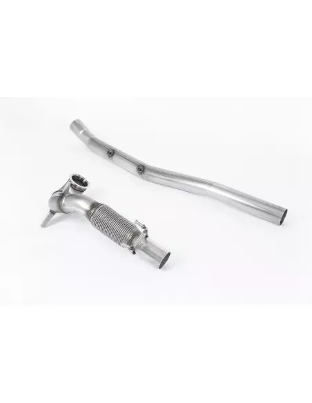 Seat Leon 2,0T Cupra OPF ST 4drive 5F Milltek Sport 3" gjuten Downpipe utan katalysator (tar bort partikelfilter)
