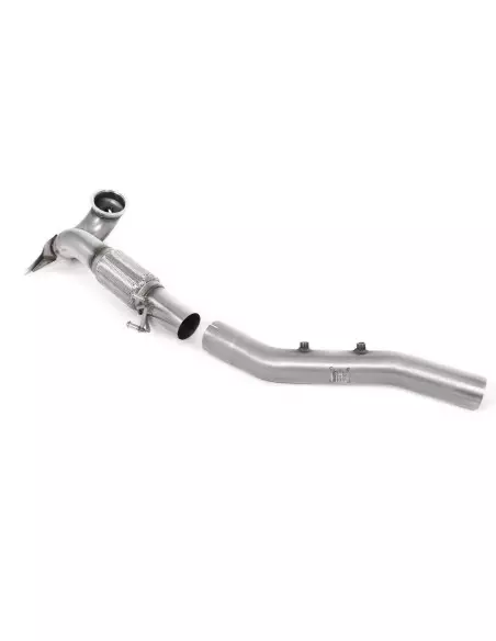Skoda Octavia 2,0TFSi RS NX EA888 EVO4 Milltek Sport 3,7" gjuten Downpipe utan katalysator (OPF delete)