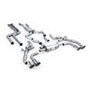 BMW X3 M 3,0T S58 F97 Milltek Sport 3,15" (80mm) Cat-Back 4x 115 GT chrome utblås (med OEM avgasventiler ) - Non-Resonated (mindre-dämpad)