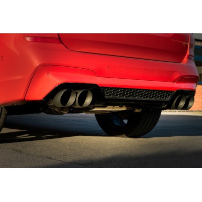 BMW X4 M 3,0T S58 F98 Milltek Sport 3,15" (80mm) Cat-Back 4x 115 GT titan utblås (med OEM avgasventiler ) - Resonated (dämpad)