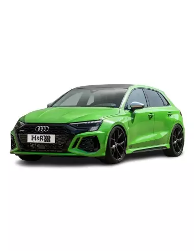 Audi RS3 8Y Sportback & Sedan H&R sänkningssats sänker Ca: 25/25mm Passar bilar med adaptiva stötdämpare och sportchassi