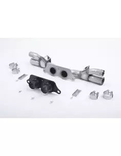 Porsche 991 4,0 GT3 RS Milltek Sport Cat-Back avgassystem använder original utblås