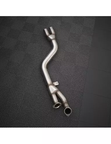 BMW M3 S58 G80/G81 Milltek Sport GPF/OPF Partikelfilter Ersättnings rör "Singel pipe" 102mm Non-Resonated till Milltek Sport OPF