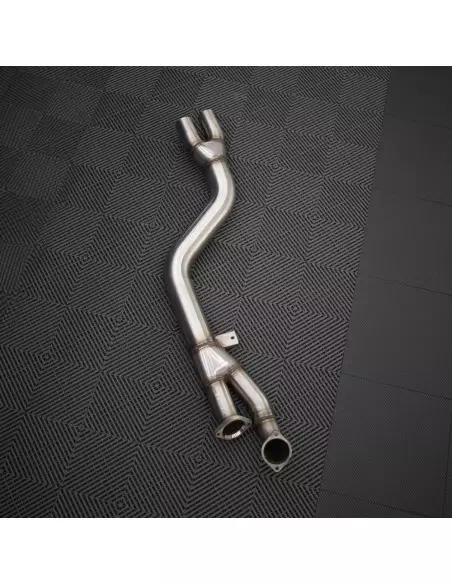BMW M3 S58 G80/G81 Milltek Sport GPF/OPF Partikelfilter Ersättnings rör "Singel pipe" 102mm Non-Resonated till Milltek Sport OPF