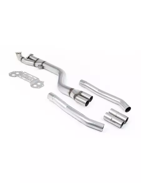 BMW M3 S58 G80/G81 Milltek Sport GPF/OPF Partikelfilter Ersättnings rör "Singel pipe" 102mm Non-Resonated till Milltek Sport OPF
