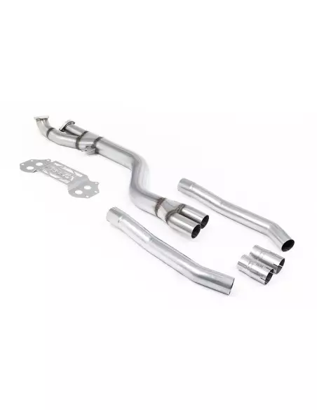 BMW M3 S58 G80/G81 Milltek Sport GPF/OPF Partikelfilter Ersättnings rör "Singel pipe" 102mm Non-Resonated till original OPF-Back