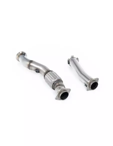 BMW M2 S58 G87 Milltek Sport downpipes utan katalysatorer (för OEM mid-pipe eller Milltek singel pipe)