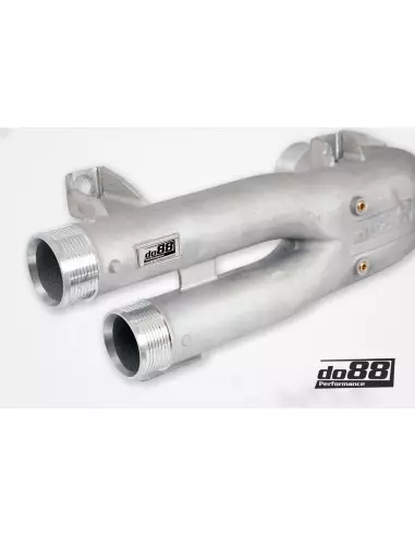 BMW M3 S58 G80 / G81 DO88 Tryckrör med tryckslangar mellan turbos och spjällhus