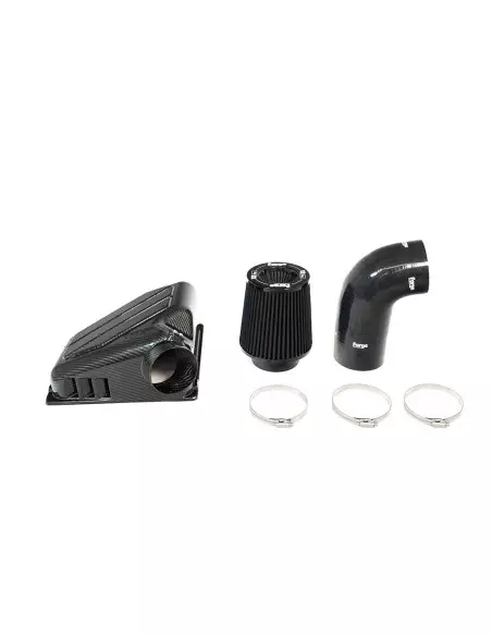 BMW 340i F30/F31 B58 Forge Motorsport Insugssystem Kolfiber med sportluftfilter och insugs slang i svart silicon