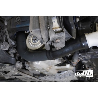 Audi TTRS 2,5TFSi 8S DO88 Tryckrör med svarta slangar för DO88 Intercooler