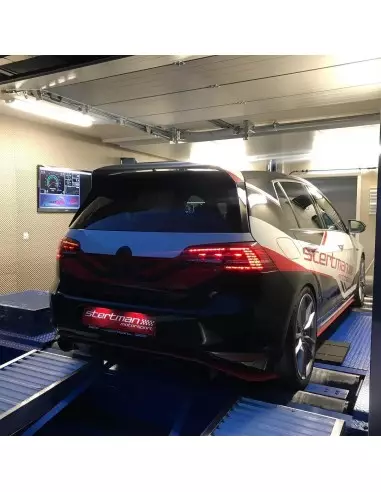 Stertman Motorsport Reklamlist till nummerplåt med vår webadress och logga (Formac)