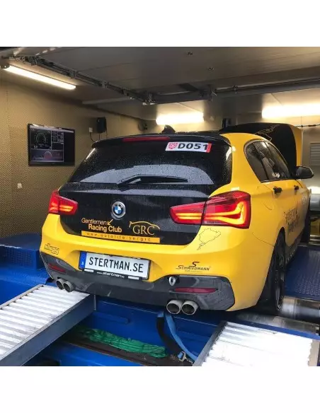 Stertman Motorsport Reklamlist till nummerplåt med vår webadress och logga (Formac)