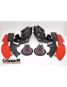 BMW M5 4,4T V8 PHEV G9X GruppeM Kolfiber insugskit 2