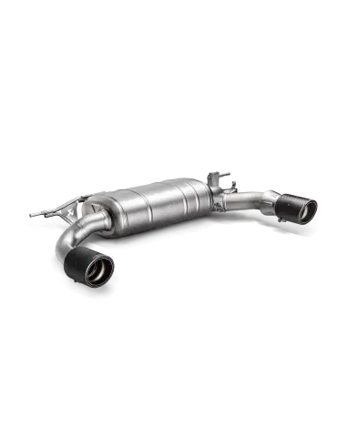 BMW 340i B58 F30 / F31 (för OPF bilar) Akrapovic Slip-On System i Titan med Kolfiber utblås