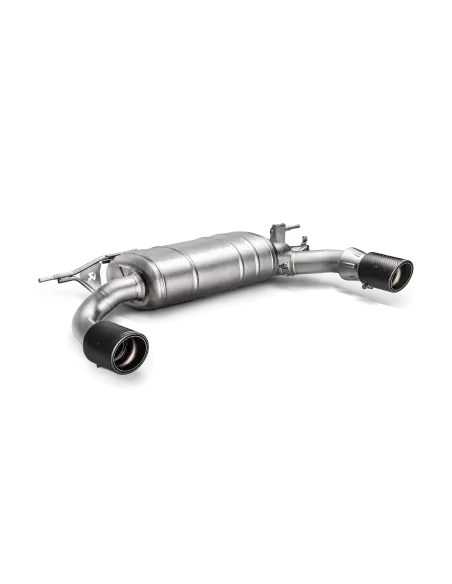 BMW 340i B58 F30 / F31 (för OPF bilar) Akrapovic Slip-On System i Titan med Kolfiber utblås