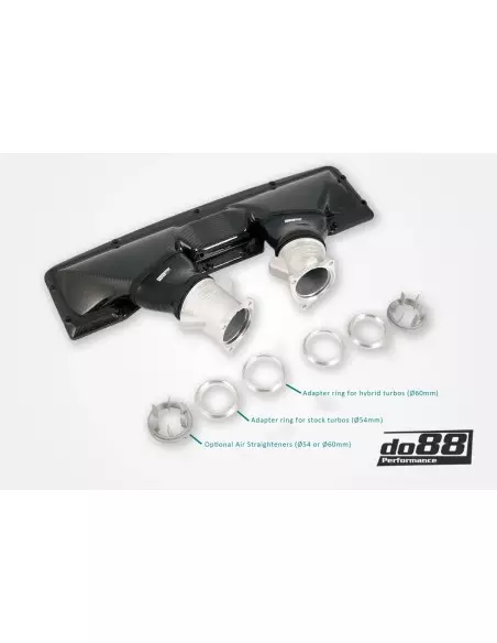 Audi RS6 4,0TFSi V8 C8 DO88 Insugssystem kolfiber med BMC sportluftfilter (utan Air Straighteners)
