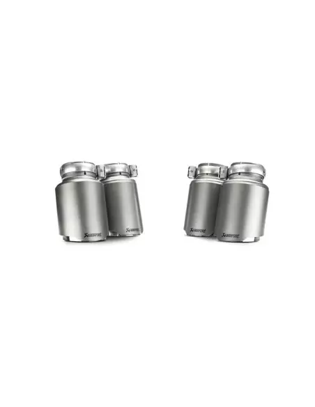 BMW M3 F80 Akrapovic Slip-On i Titan med Titan utblås