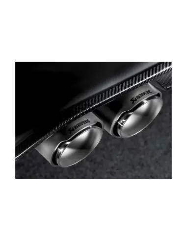 BMW M3 F80 Akrapovic Slip-On i Titan med Titan utblås